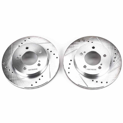 PowerStop Power Stop 93-02 Mercury Villager Front Evolution Drilled & Slotted Rotors - Pair AR8532XPR