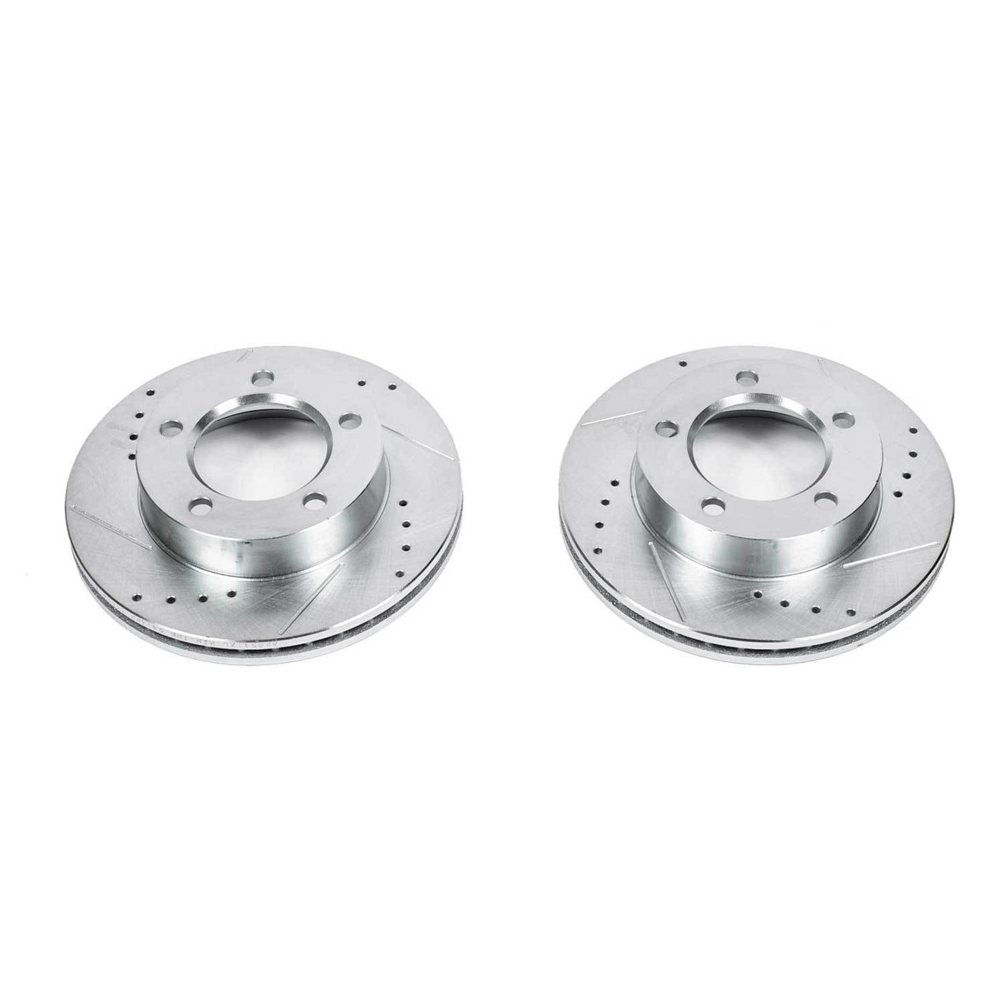 PowerStop Power Stop 94-96 Ford Bronco Front Evolution Drilled & Slotted Rotors - Pair AR8541XPR