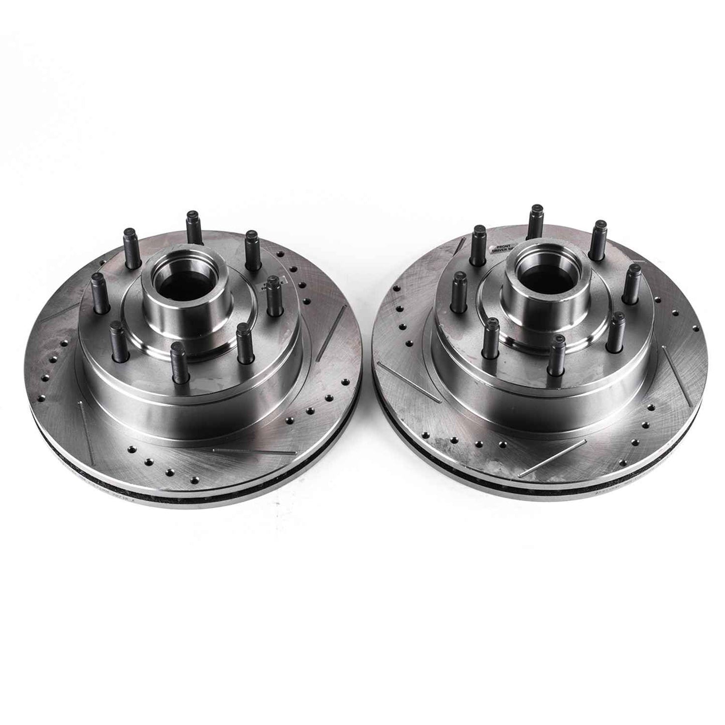 PowerStop Power Stop 2007 Ford E-150 Front Evolution Drilled & Slotted Rotors - Pair AR8546XPR