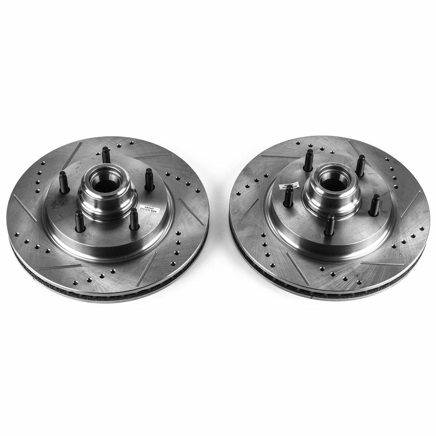 PowerStop Power Stop 97-00 Ford F-150 Front Evolution Drilled & Slotted Rotors - Pair AR8555XPR