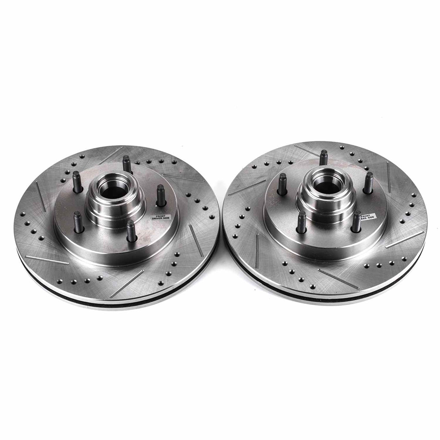 PowerStop Power Stop 97-00 Ford F-150 Front Evolution Drilled & Slotted Rotors - Pair AR8556XPR