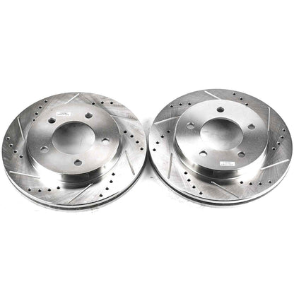 PowerStop Power Stop 97-03 Ford F-150 Front Evolution Drilled & Slotted Rotors - Pair AR8557XPR