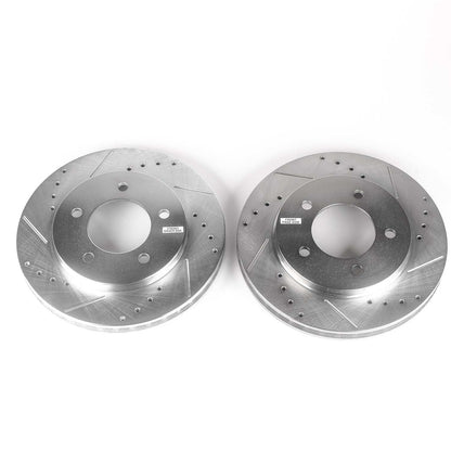 PowerStop Power Stop 97-02 Ford Expedition Front Evolution Drilled & Slotted Rotors - Pair AR8558XPR
