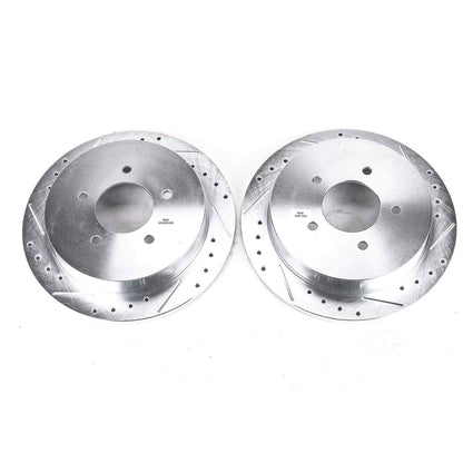 PowerStop Power Stop 97-00 Ford Expedition Rear Evolution Drilled & Slotted Rotors - Pair AR8559XPR