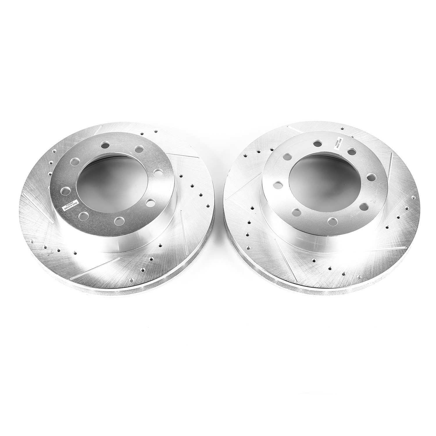 PowerStop Power Stop 2002 Ford E-550 Super Duty Front Evolution Drilled & Slotted Rotors - Pair AR8581XPR