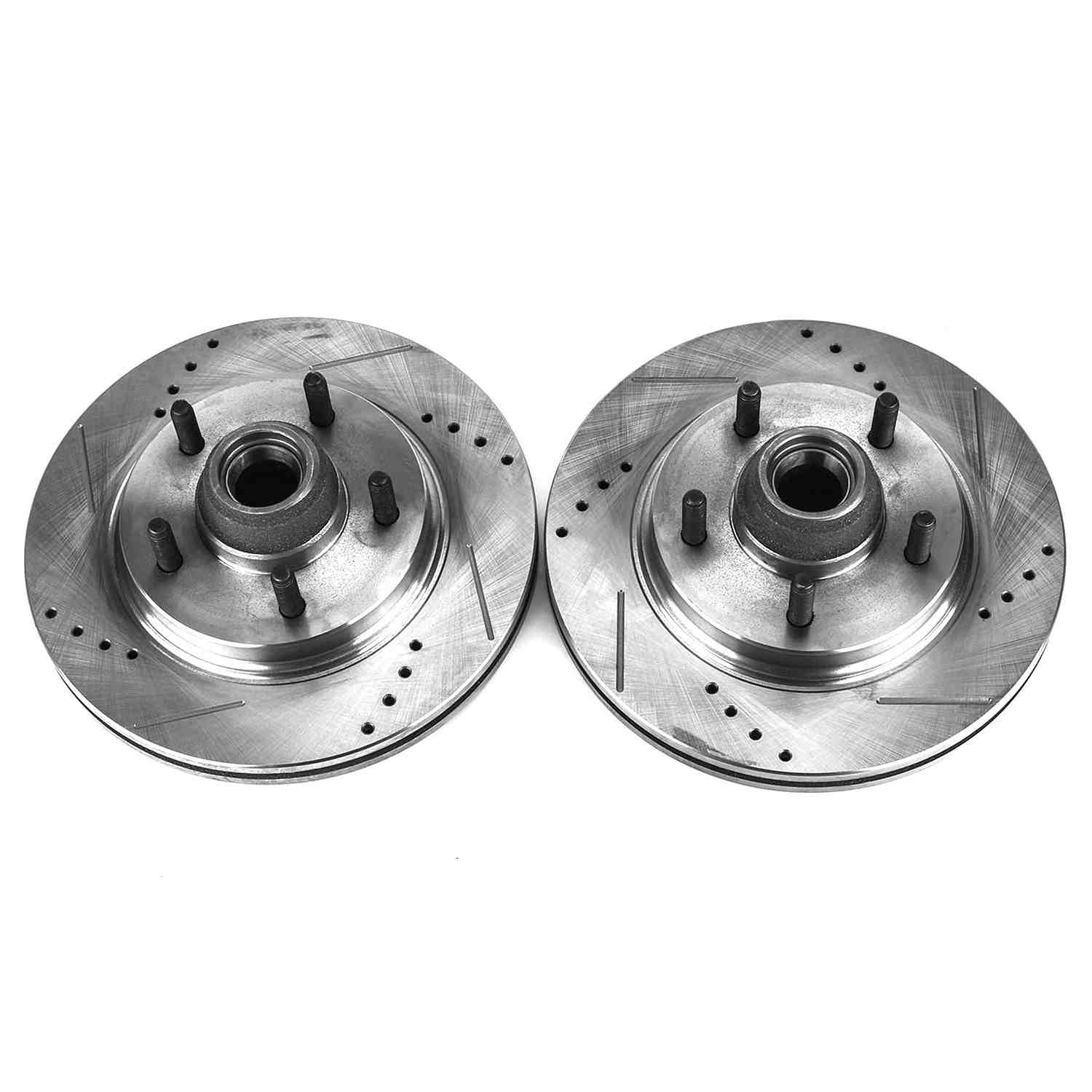 PowerStop Power Stop 00-03 Ford F-150 Front Evolution Drilled & Slotted Rotors - Pair AR8583XPR