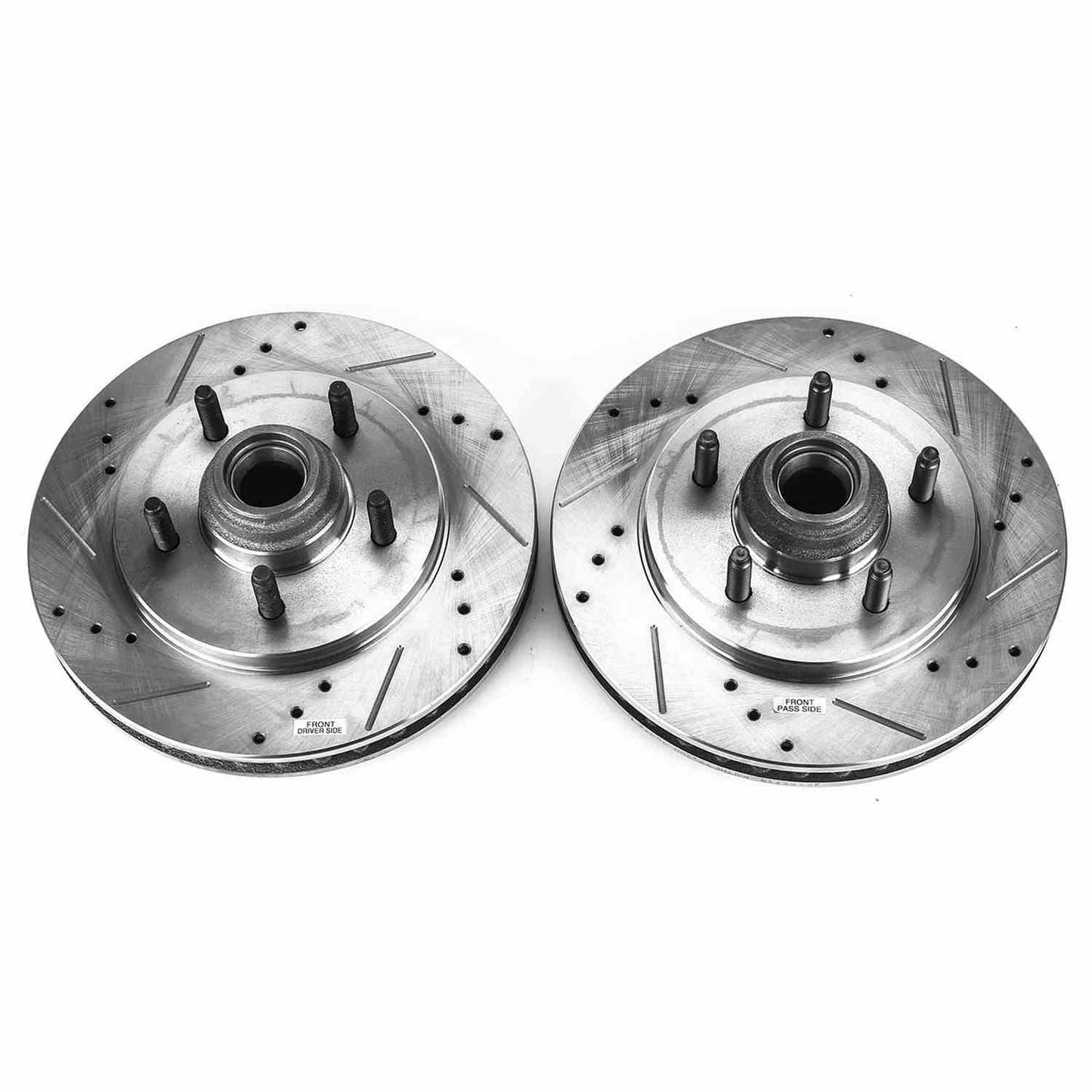 PowerStop Power Stop 99-02 Ford Expedition Front Evolution Drilled & Slotted Rotors - Pair AR8584XPR