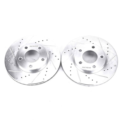 PowerStop Power Stop 01-07 Ford Escape Front Evolution Drilled & Slotted Rotors - Pair AR8588XPR