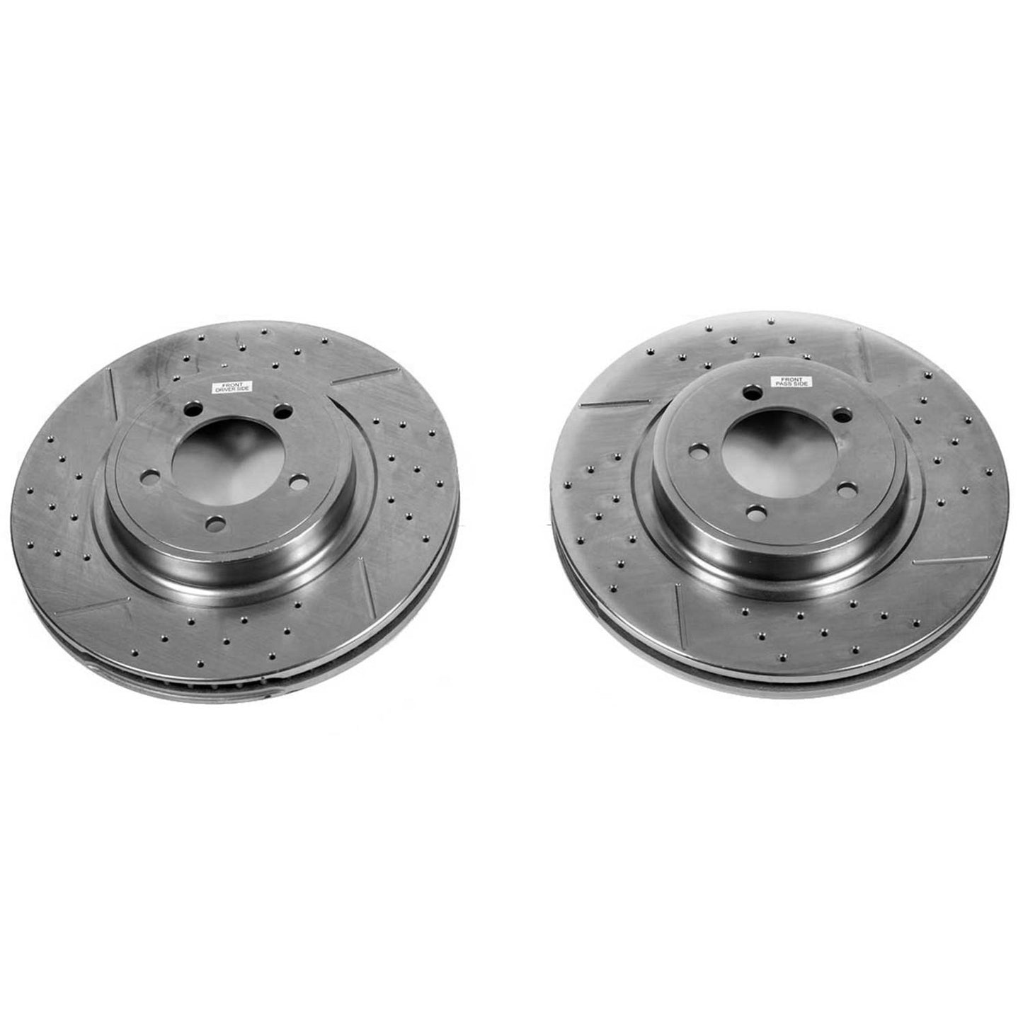 PowerStop Power Stop 03-05 Lincoln Aviator Front Evolution Drilled & Slotted Rotors - Pair AR8592XPR