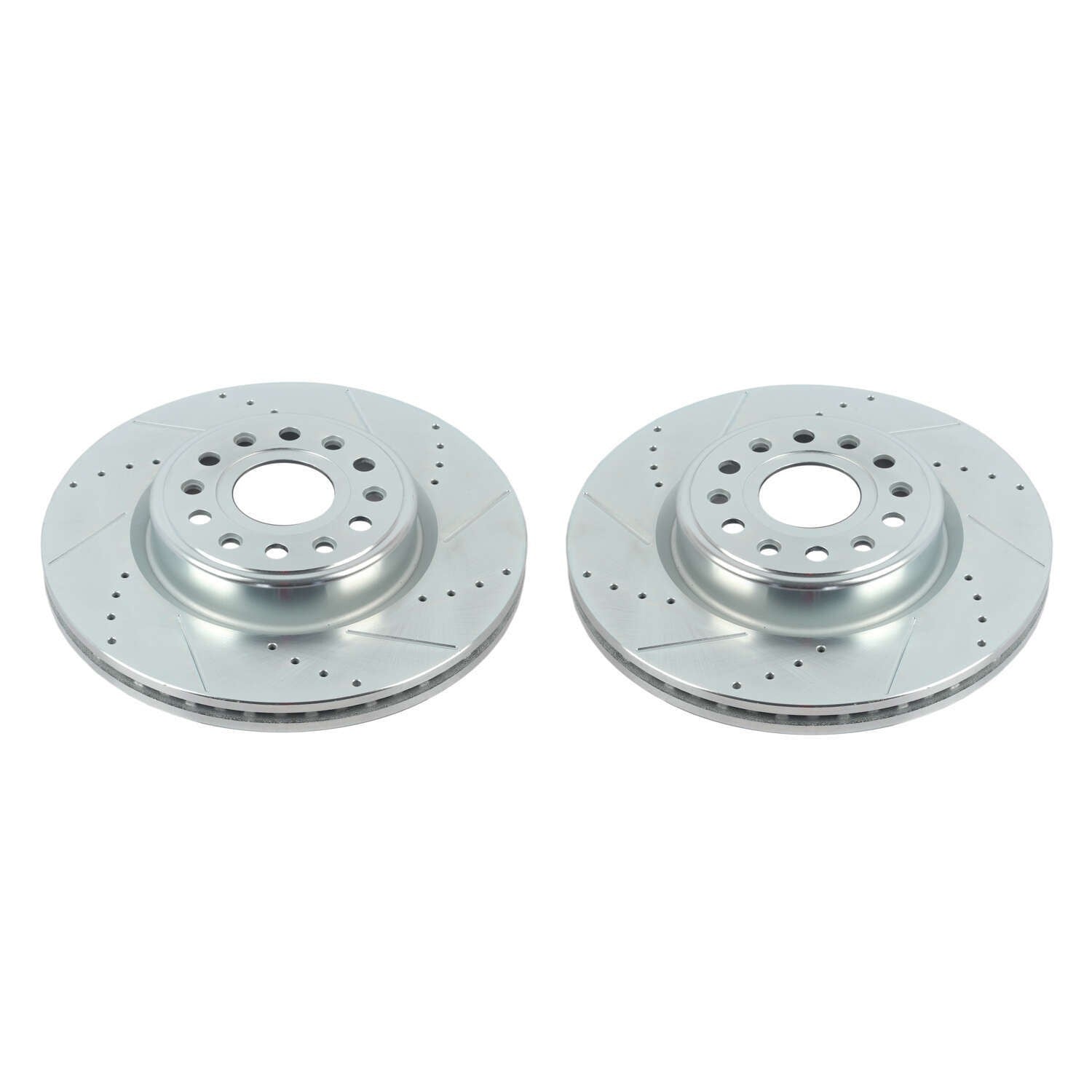 Power Stop 19-20 Ram 1500 Front Evolution Drilled & Slotted Rotors - Pair AR86004XPR