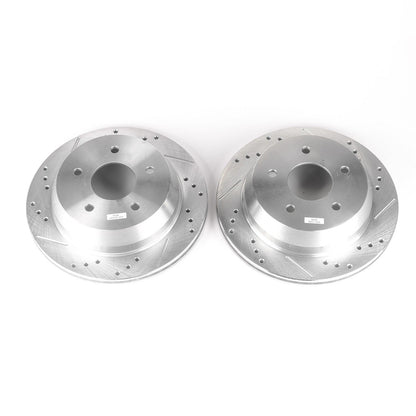 PowerStop Power Stop 98-05 Chevrolet Blazer Rear Evolution Drilled & Slotted Rotors - Pair AR8639XPR