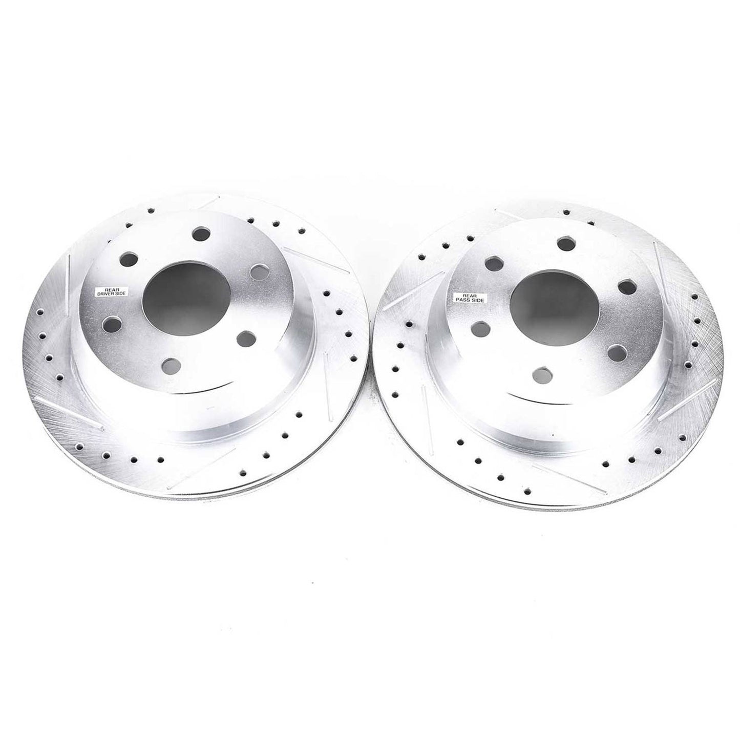 PowerStop Power Stop 03-05 Chevrolet Astro Rear Evolution Drilled & Slotted Rotors - Pair AR8641XPR
