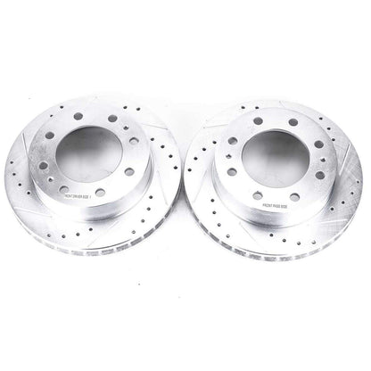 PowerStop Power Stop 00-05 Cadillac DeVille Front Evolution Drilled & Slotted Rotors - Pair AR8642XPR