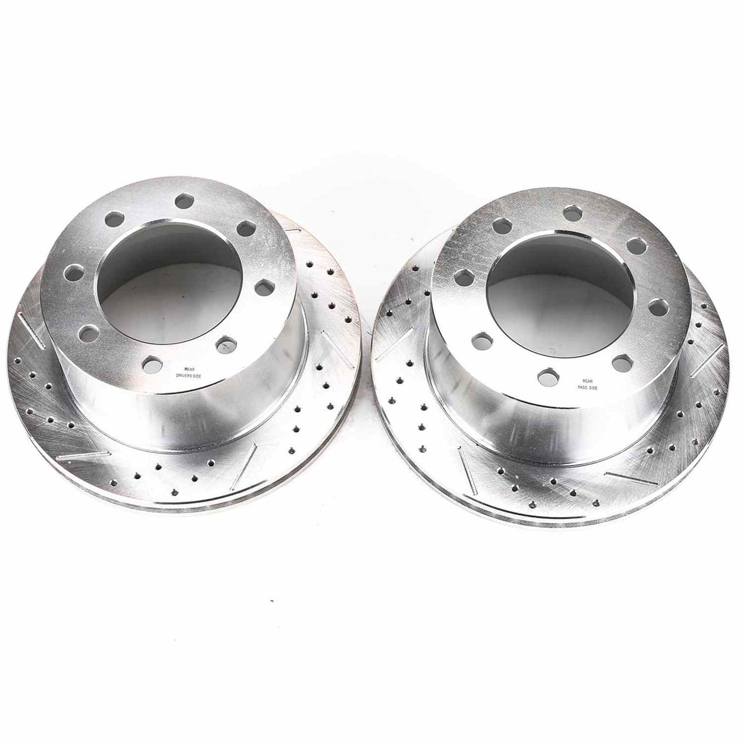 PowerStop Power Stop 03-08 Chevrolet Express 3500 Rear Evolution Drilled & Slotted Rotors - Pair AR8646XPR
