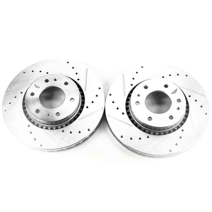 PowerStop Power Stop 04-07 Buick Rainier Front Evolution Drilled & Slotted Rotors - Pair AR8650XPR