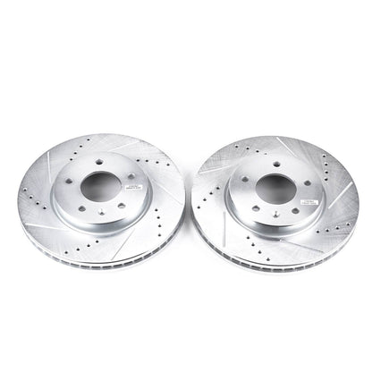 PowerStop Power Stop 12-15 Chevrolet Captiva Sport Front Evolution Drilled & Slotted Rotors - Pair AR8667XPR