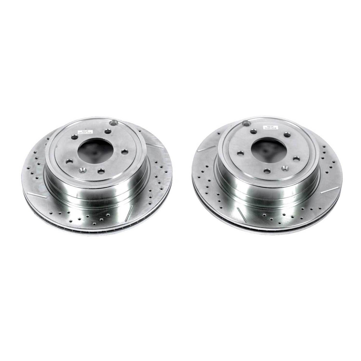 PowerStop Power Stop 12-15 Chevrolet Captiva Sport Rear Evolution Drilled & Slotted Rotors - Pair AR8668XPR