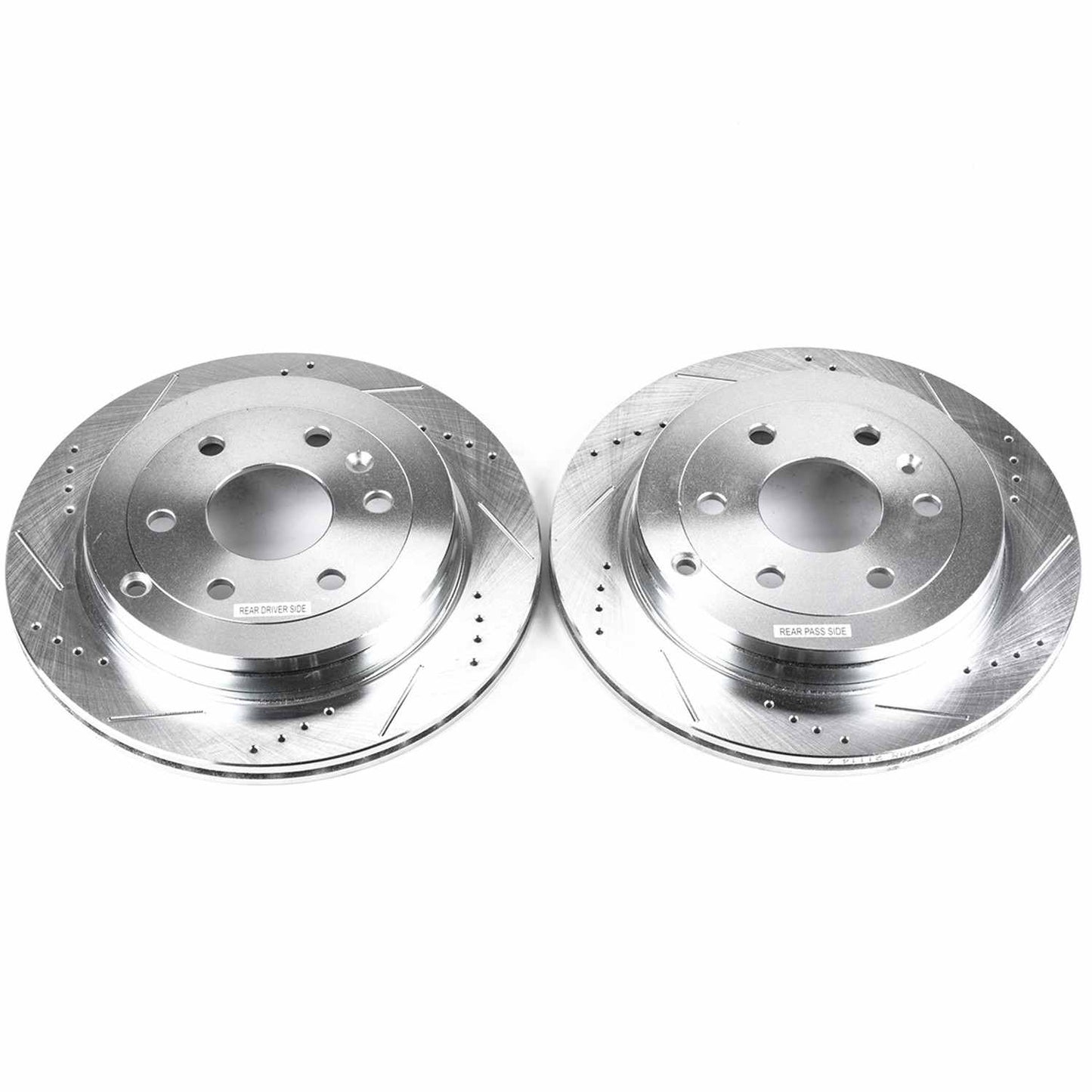 PowerStop Power Stop 08-17 Buick Enclave Rear Evolution Drilled & Slotted Rotors - Pair AR8675XPR