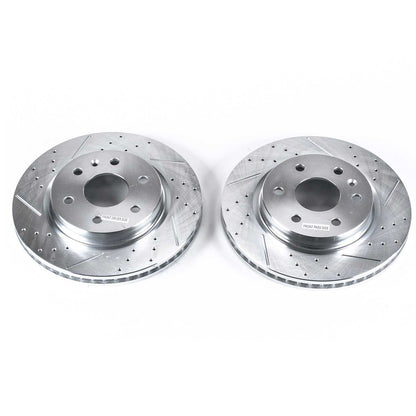 PowerStop Power Stop 08-17 Buick Enclave Front Evolution Drilled & Slotted Rotors - Pair AR8696XPR