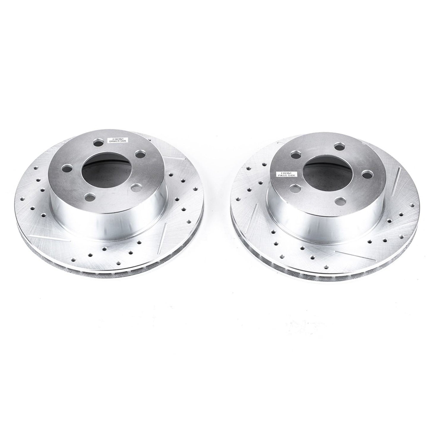 PowerStop Power Stop 90-99 Jeep Cherokee Front Evolution Drilled & Slotted Rotors - Pair AR8722XPR