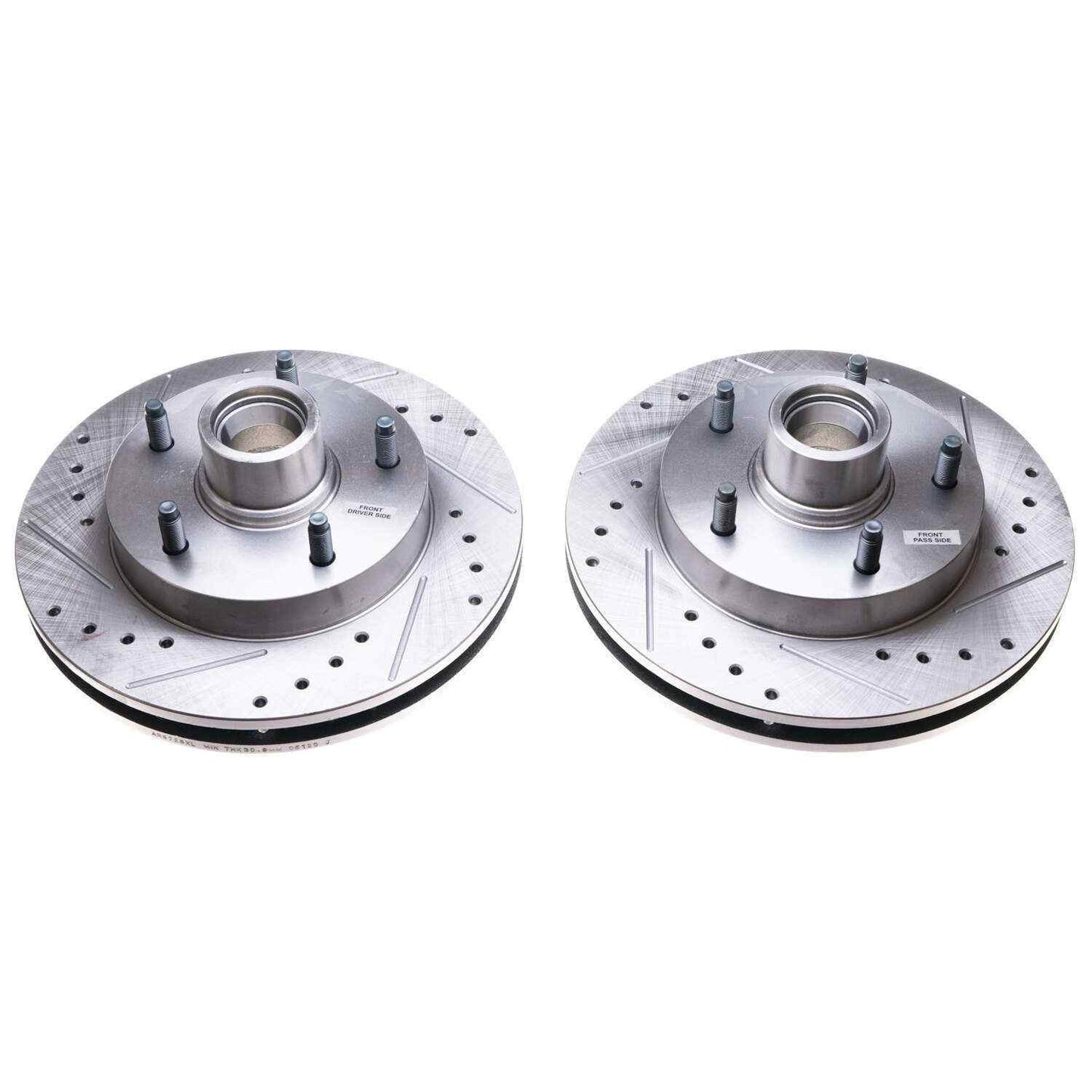 PowerStop Power Stop 94-99 Dodge Ram 1500 Front Evolution Drilled & Slotted Rotors - Pair AR8728XPR