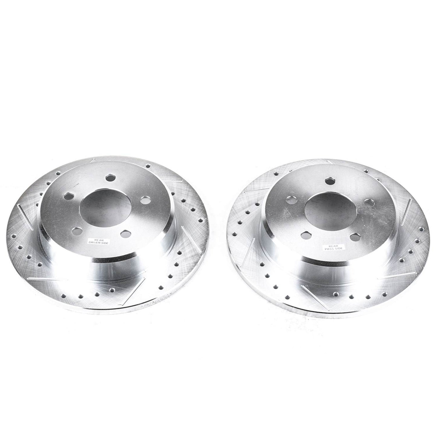 PowerStop Power Stop 97-07 Chrysler Town & Country Rear Evolution Drilled & Slotted Rotors - Pair AR8737XPR