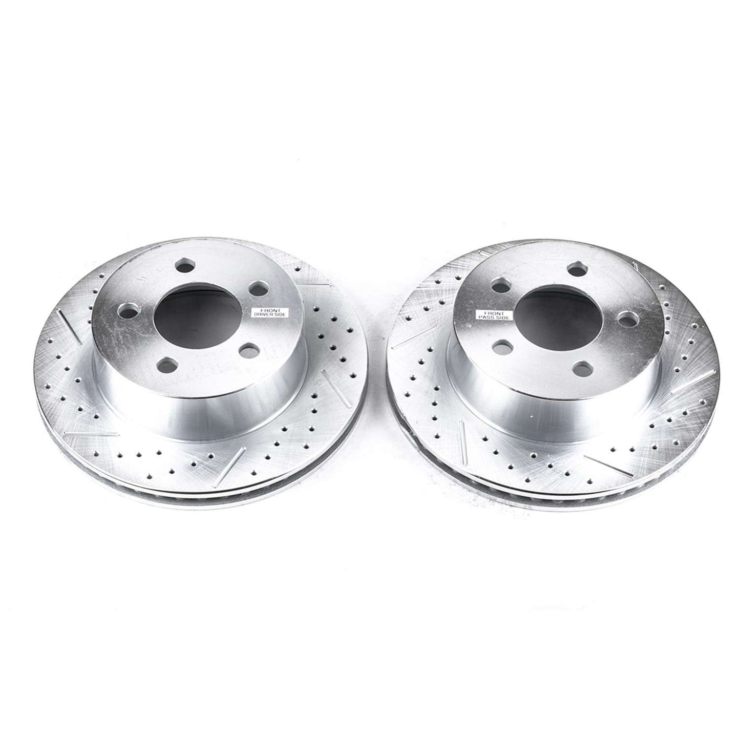 PowerStop Power Stop 99-01 Jeep Cherokee Front Evolution Drilled & Slotted Rotors - Pair AR8745XPR