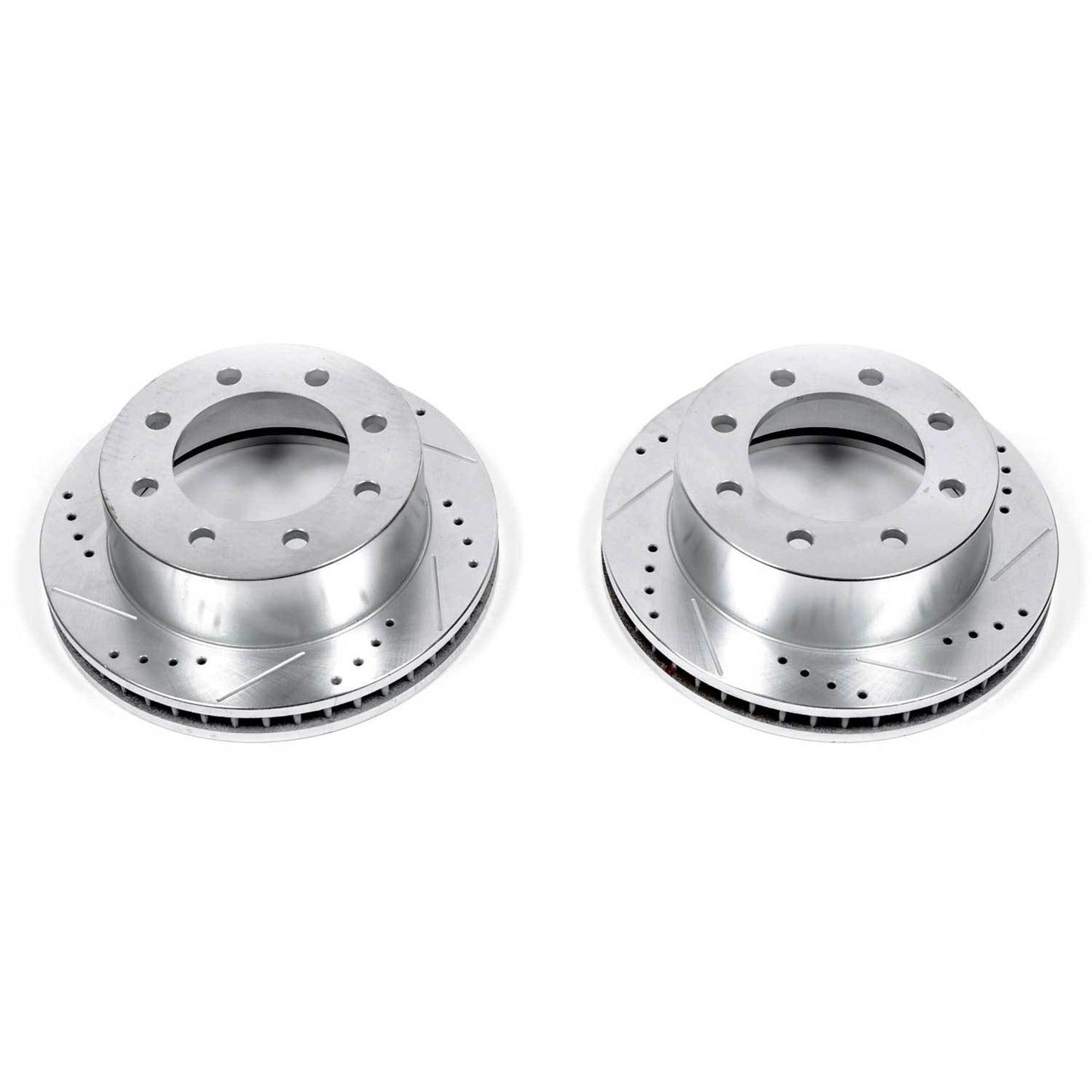 PowerStop Power Stop 00-02 Dodge Ram 2500 Front Evolution Drilled & Slotted Rotors - Pair AR8746XPR