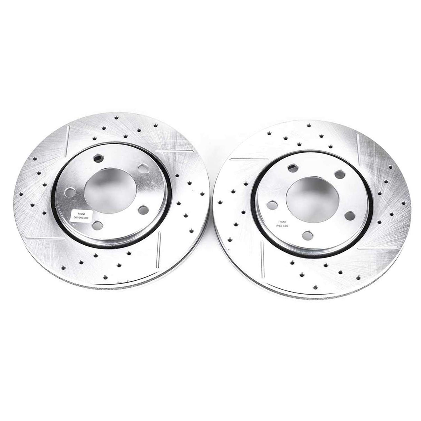 PowerStop Power Stop 02-07 Chrysler Town & Country Front Evolution Drilled & Slotted Rotors - Pair AR8751XPR