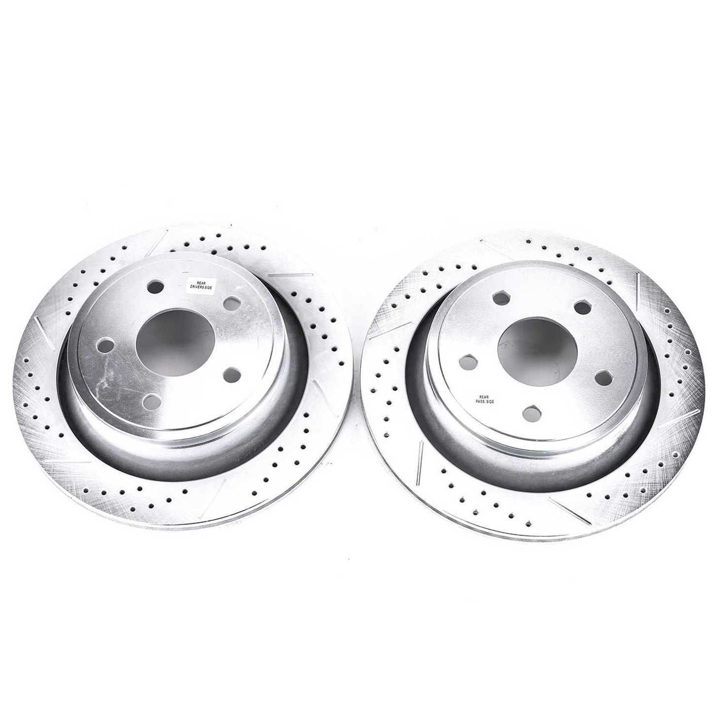PowerStop Power Stop 07-09 Chrysler Aspen Rear Evolution Drilled & Slotted Rotors - Pair AR8752XPR