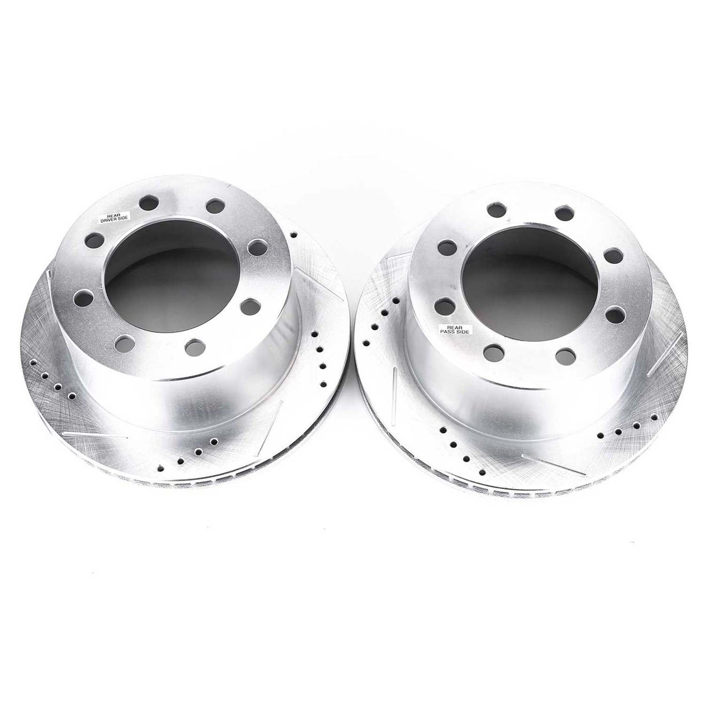 PowerStop Power Stop 00-02 Dodge Ram 2500 Rear Evolution Drilled & Slotted Rotors - Pair AR8753XPR