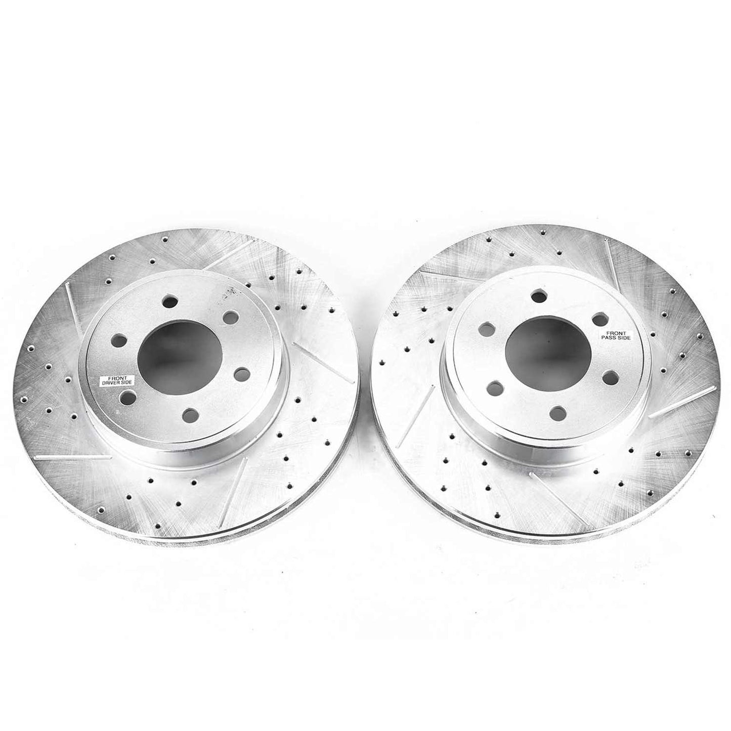 PowerStop Power Stop 2003 Dodge Durango Front Evolution Drilled & Slotted Rotors - Pair AR8755XPR