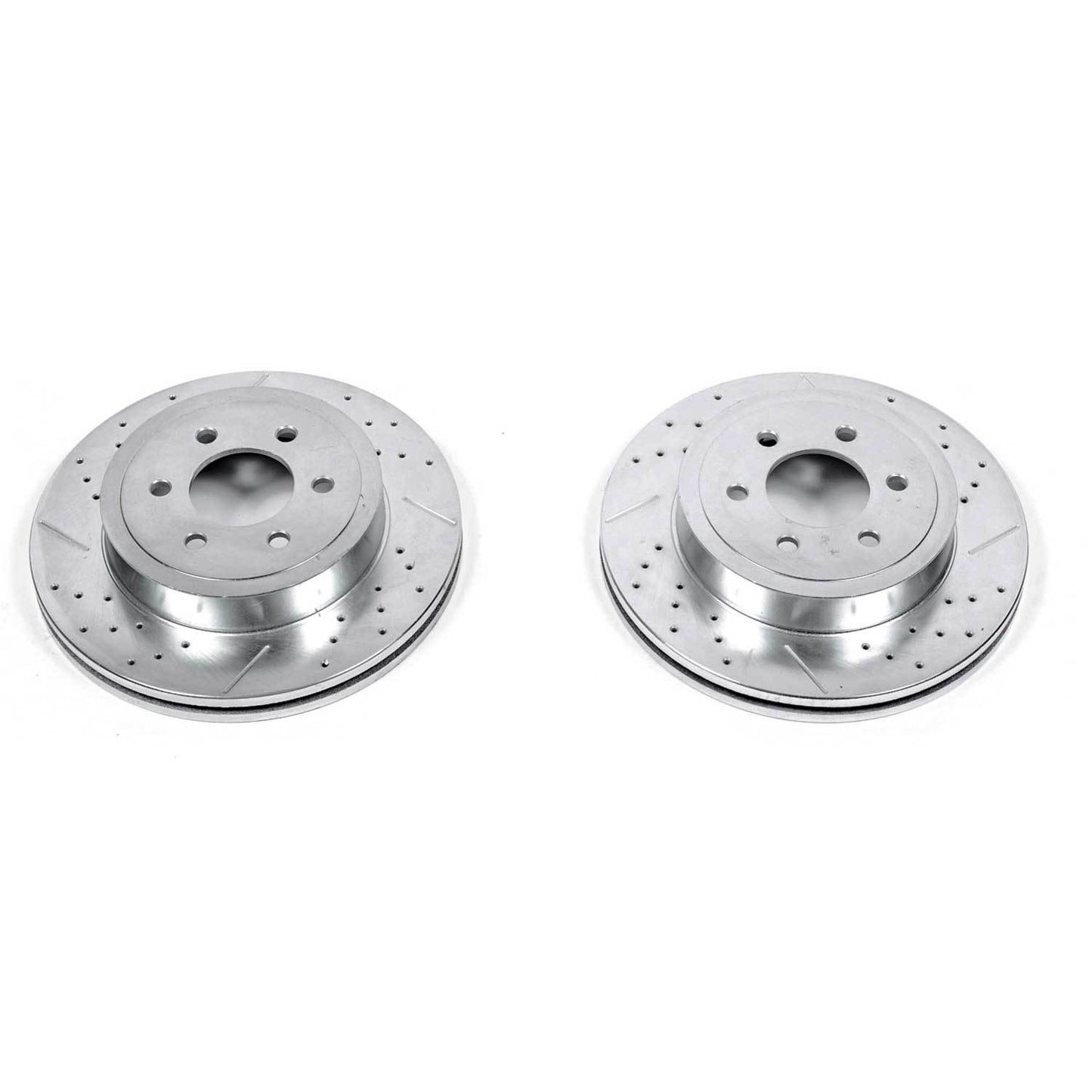 PowerStop Power Stop 03-04 Dodge Dakota Front Evolution Drilled & Slotted Rotors - Pair AR8760XPR