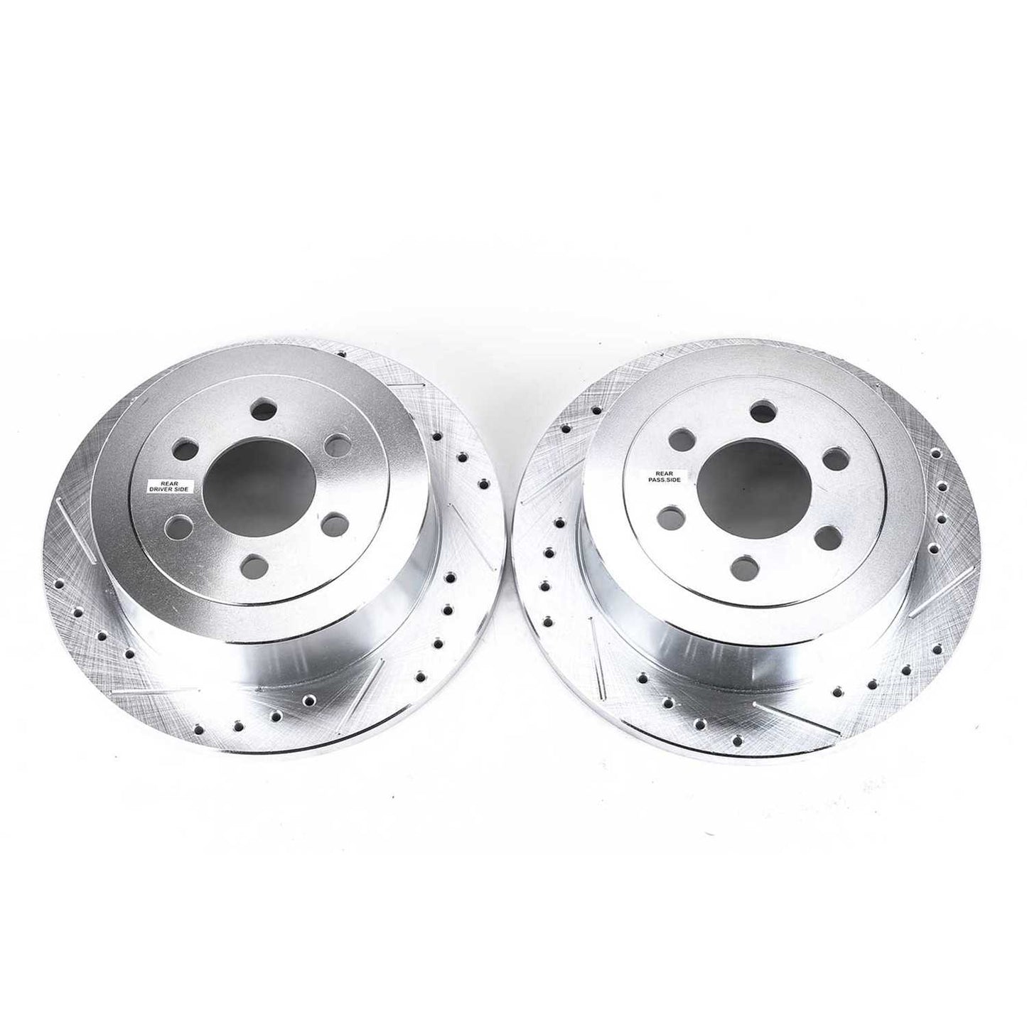 PowerStop Power Stop 03-04 Dodge Dakota Rear Evolution Drilled & Slotted Rotors - Pair AR8762XPR