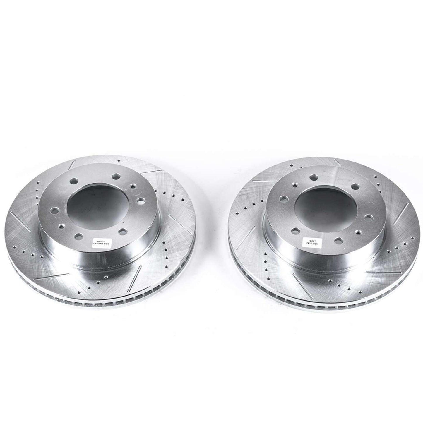 PowerStop Power Stop 06-10 Hummer H3 Front Evolution Drilled & Slotted Rotors - Pair AR8769XPR
