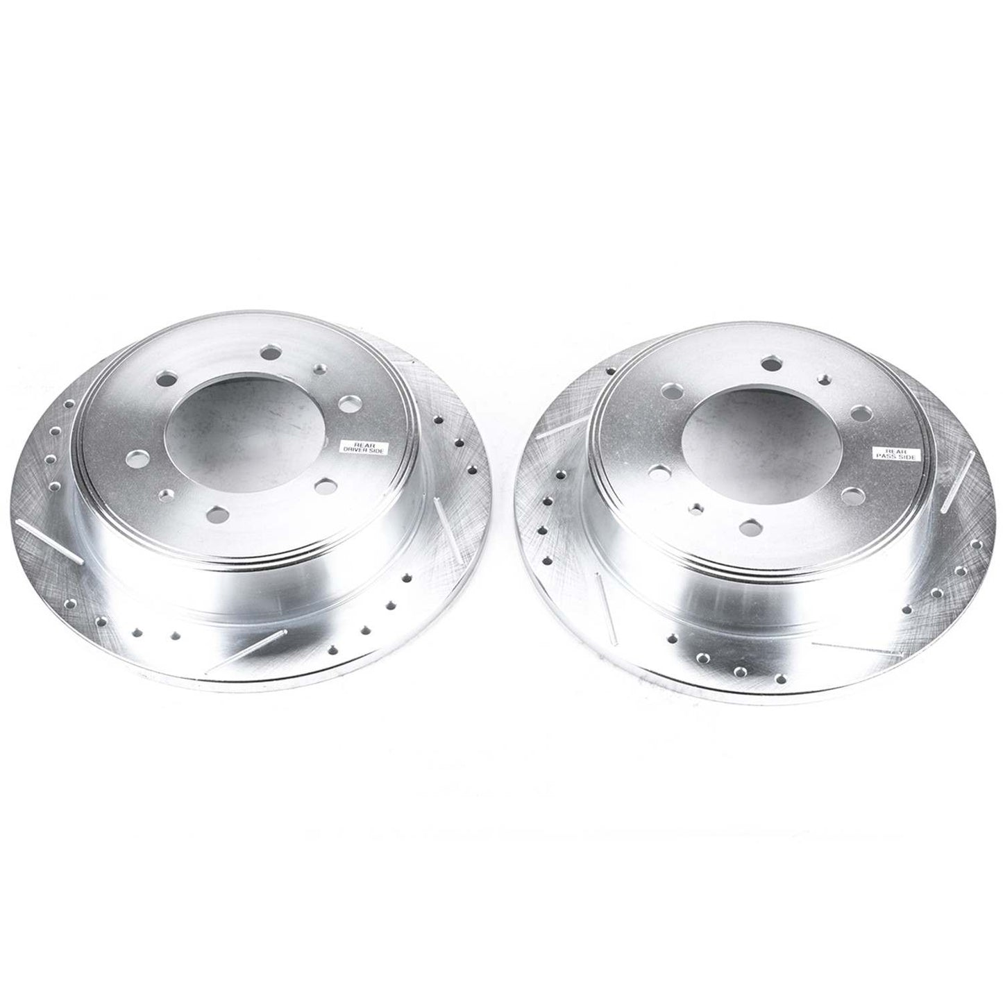 PowerStop Power Stop 06-10 Hummer H3 Rear Evolution Drilled & Slotted Rotors - Pair AR8770XPR