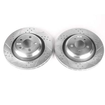 PowerStop Power Stop 05-10 Chrysler 300 Rear Evolution Drilled & Slotted Rotors - Pair AR8775XPR