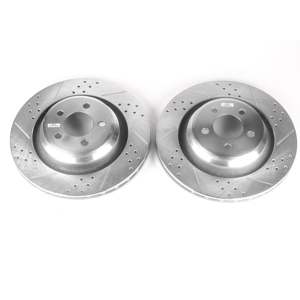 PowerStop Power Stop 05-10 Chrysler 300 Rear Evolution Drilled & Slotted Rotors - Pair AR8775XPR