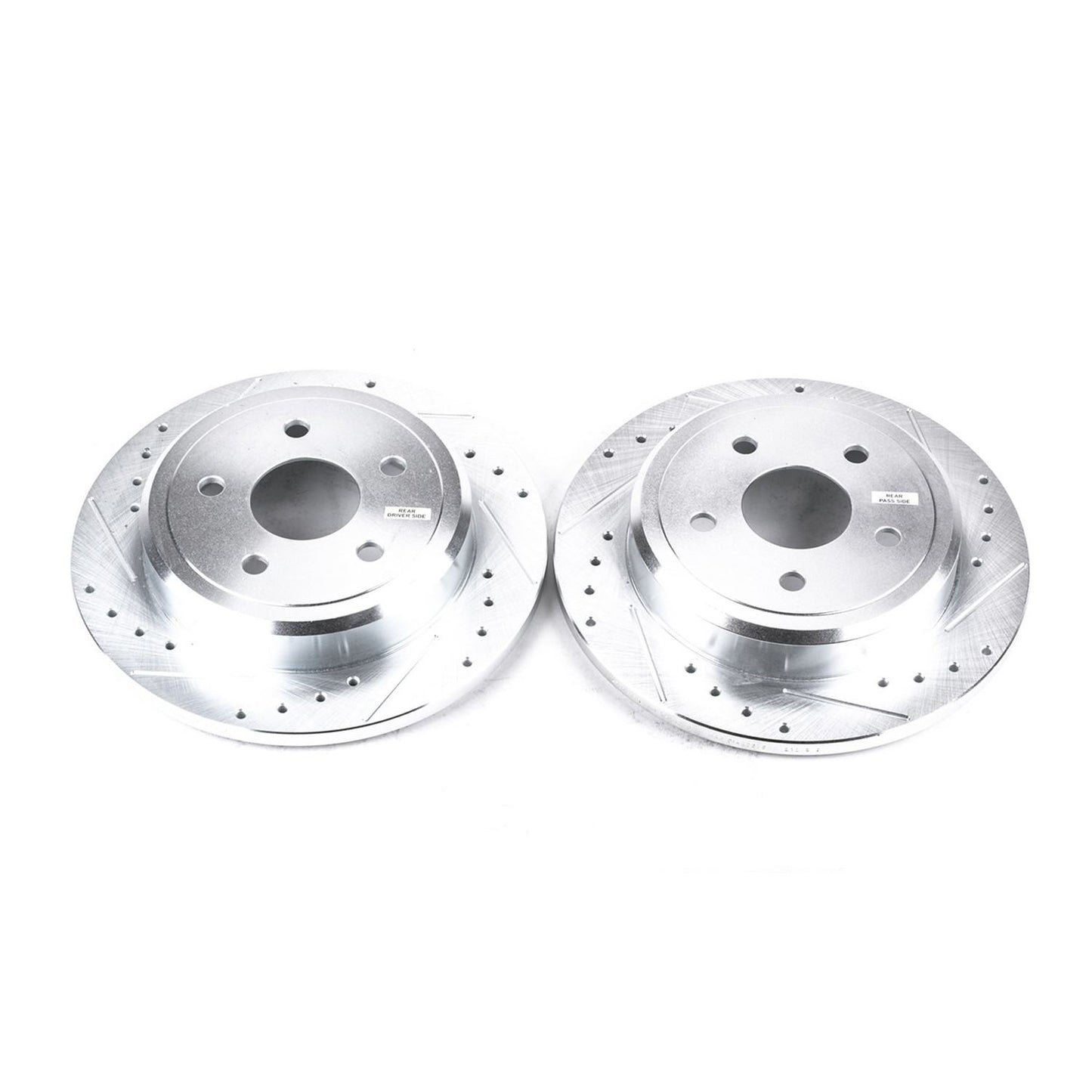 PowerStop Power Stop 06-10 Jeep Commander Rear Evolution Drilled & Slotted Rotors - Pair AR8793XPR