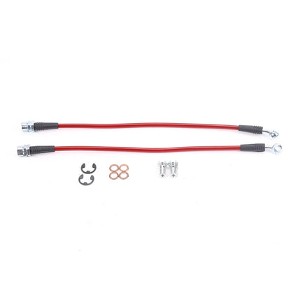 PowerStop Power Stop 99-04 Ford Mustang Front SS Braided Brake Hose Kit BH00007