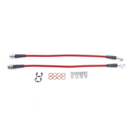 PowerStop Power Stop 99-04 Ford Mustang Front SS Braided Brake Hose Kit BH00007