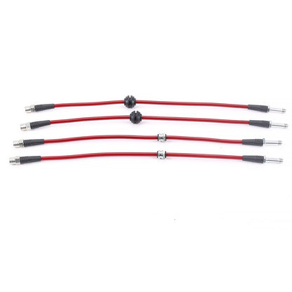 PowerStop Power Stop 01-05 BMW 325xi Front & Rear SS Braided Brake Hose Kit BH00030