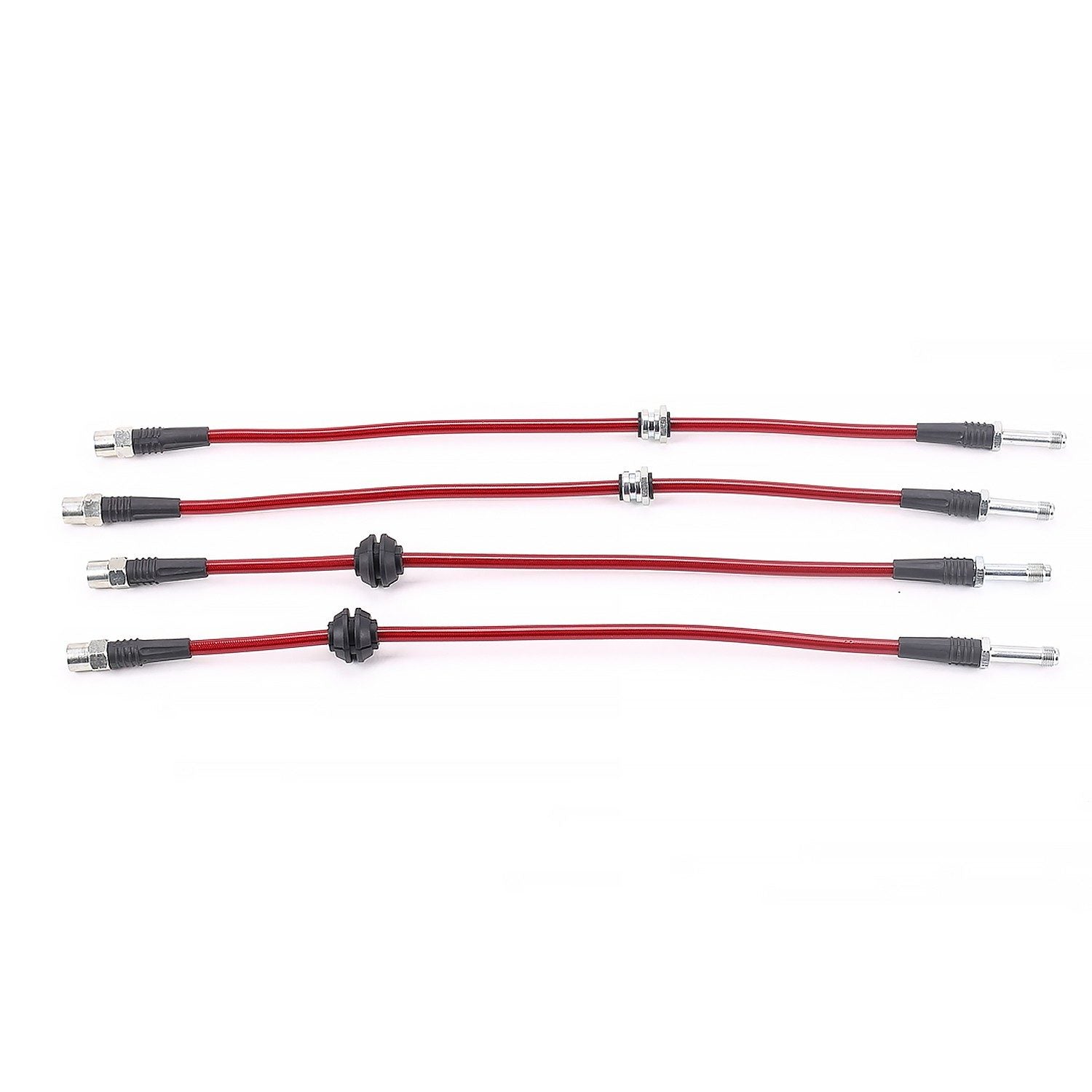 PowerStop Power Stop 01-06 BMW M3 Front & Rear SS Braided Brake Hose Kit BH00035