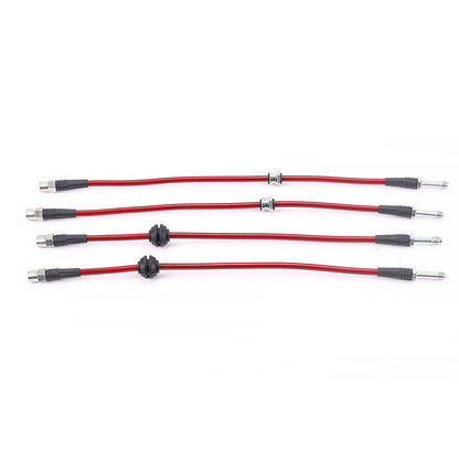 PowerStop Power Stop 01-06 BMW M3 Front & Rear SS Braided Brake Hose Kit BH00035