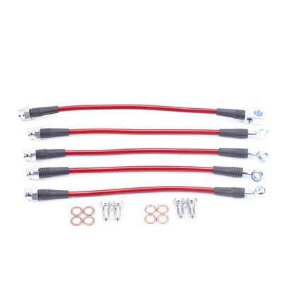 PowerStop Power Stop 94-96 Chevrolet Impala Front & Rear SS Braided Brake Hose Kit BH00036