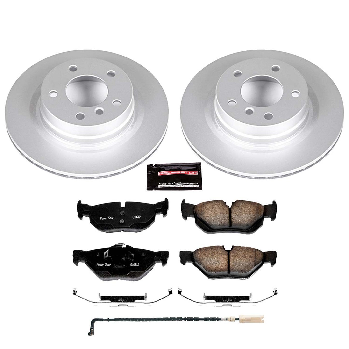 PowerStop Power Stop 2006 BMW 325i Rear Z23 Evolution Sport Coated Brake Kit CRK044
