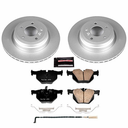 PowerStop Power Stop 2006 BMW 330i Rear Z23 Evolution Sport Coated Brake Kit CRK045