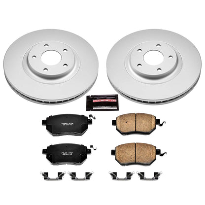 PowerStop Power Stop 03-05 Infiniti FX35 Front Z17 Evolution Geomet Coated Brake Kit CRK091