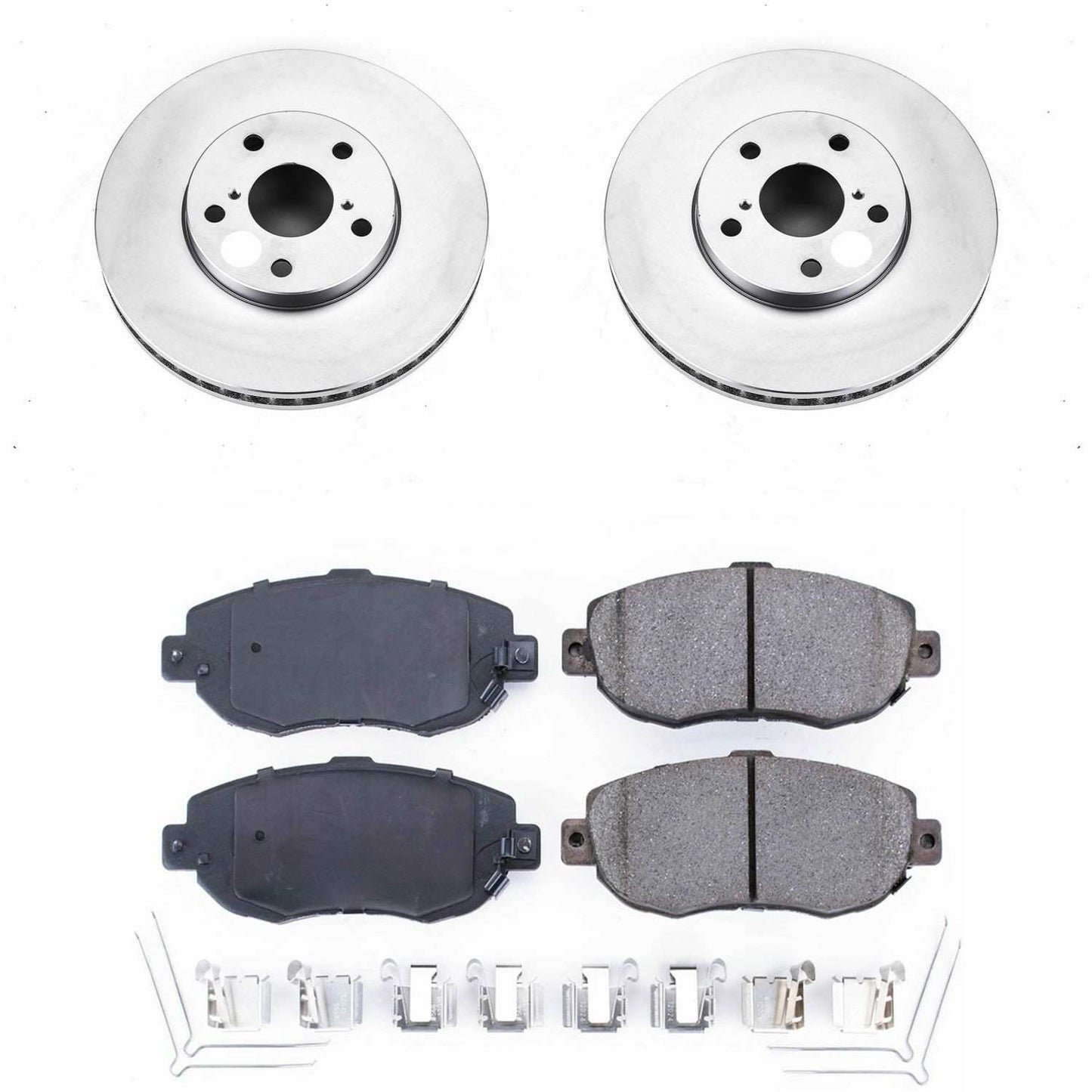 PowerStop Power Stop 93-05 Lexus GS300 Front Z17 Evolution Geomet Coated Brake Kit CRK1077