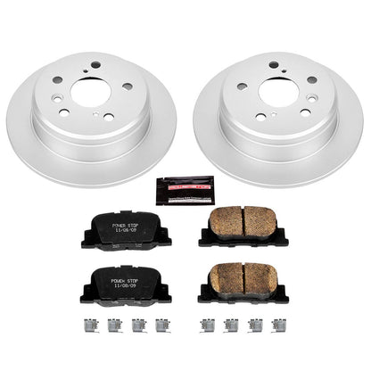 PowerStop Power Stop 00-01 Lexus ES300 Rear Z17 Evolution Geomet Coated Brake Kit CRK1084